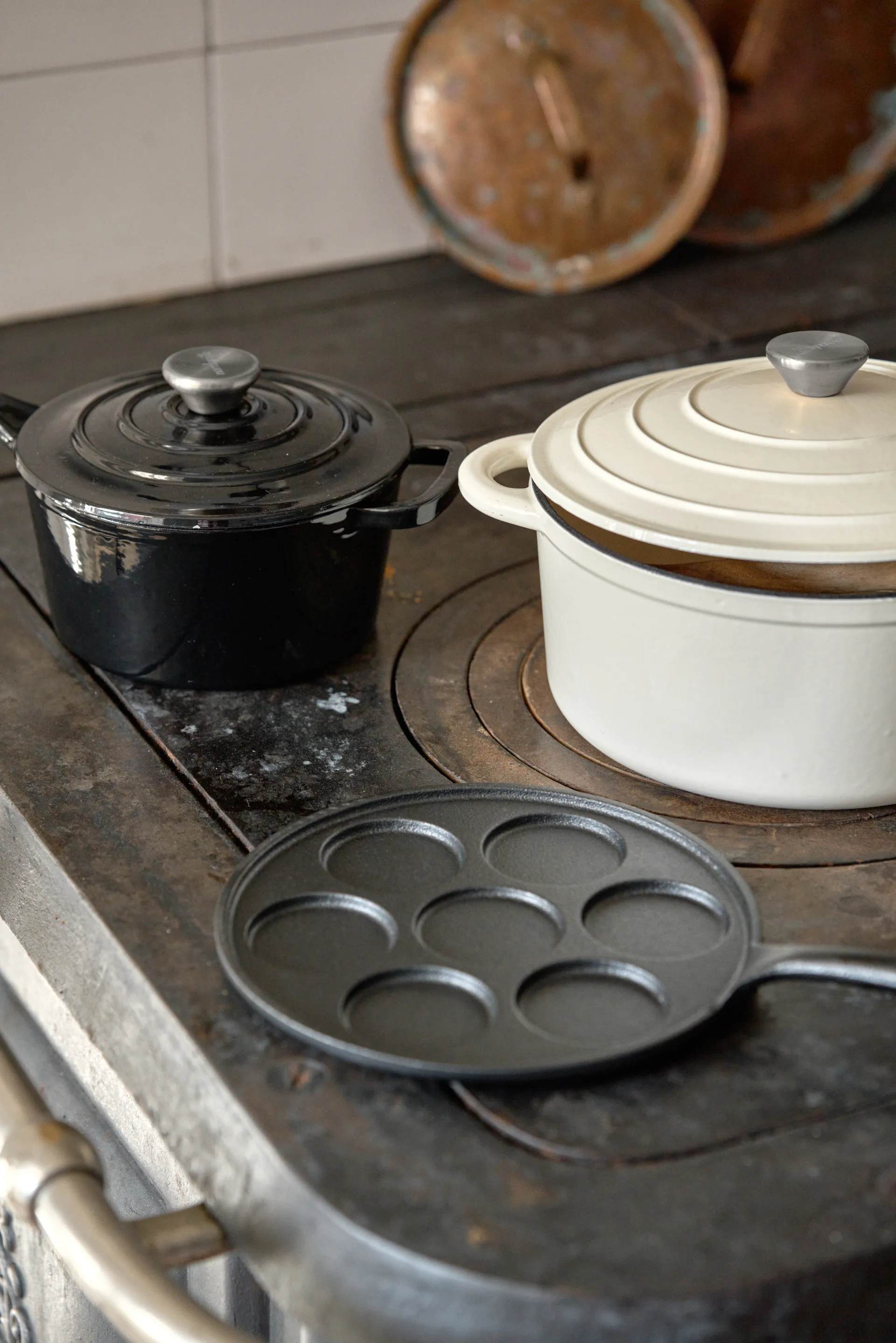 원형 주물 냄비 5 l (26cm), Cream Nordwik | 노드윅