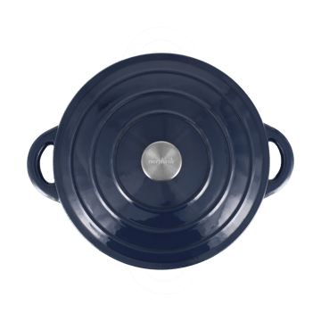 원형 주물 냄비 5 l (26cm) - Dark Blue - Nordwik | 노드윅