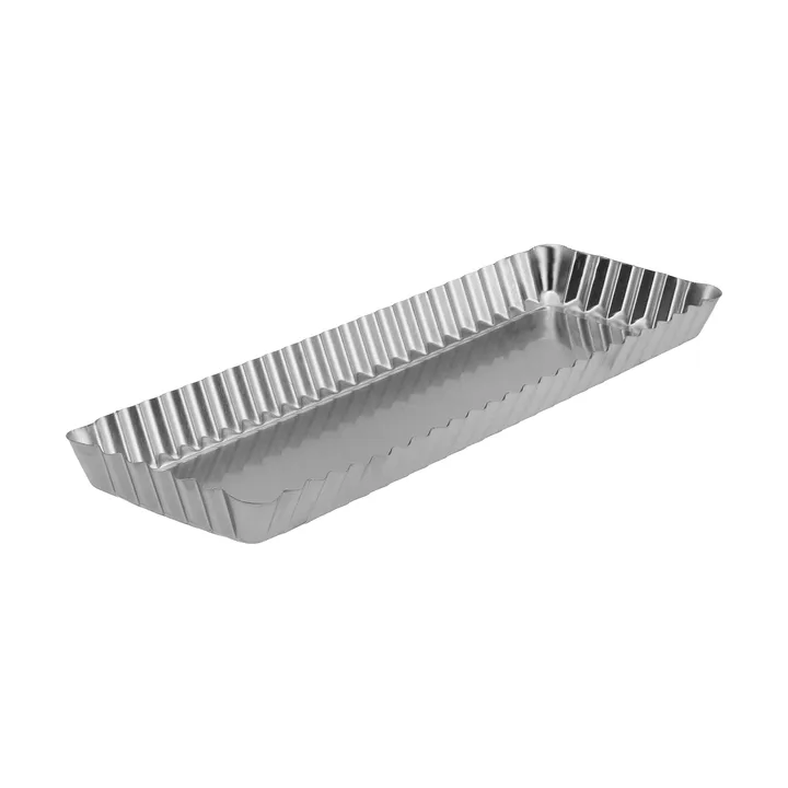 BAKE 바닥 분리형 파이 틀 - 직사각형, 스테인리스 스틸, 35x11 cm - Nordwik | 노드윅