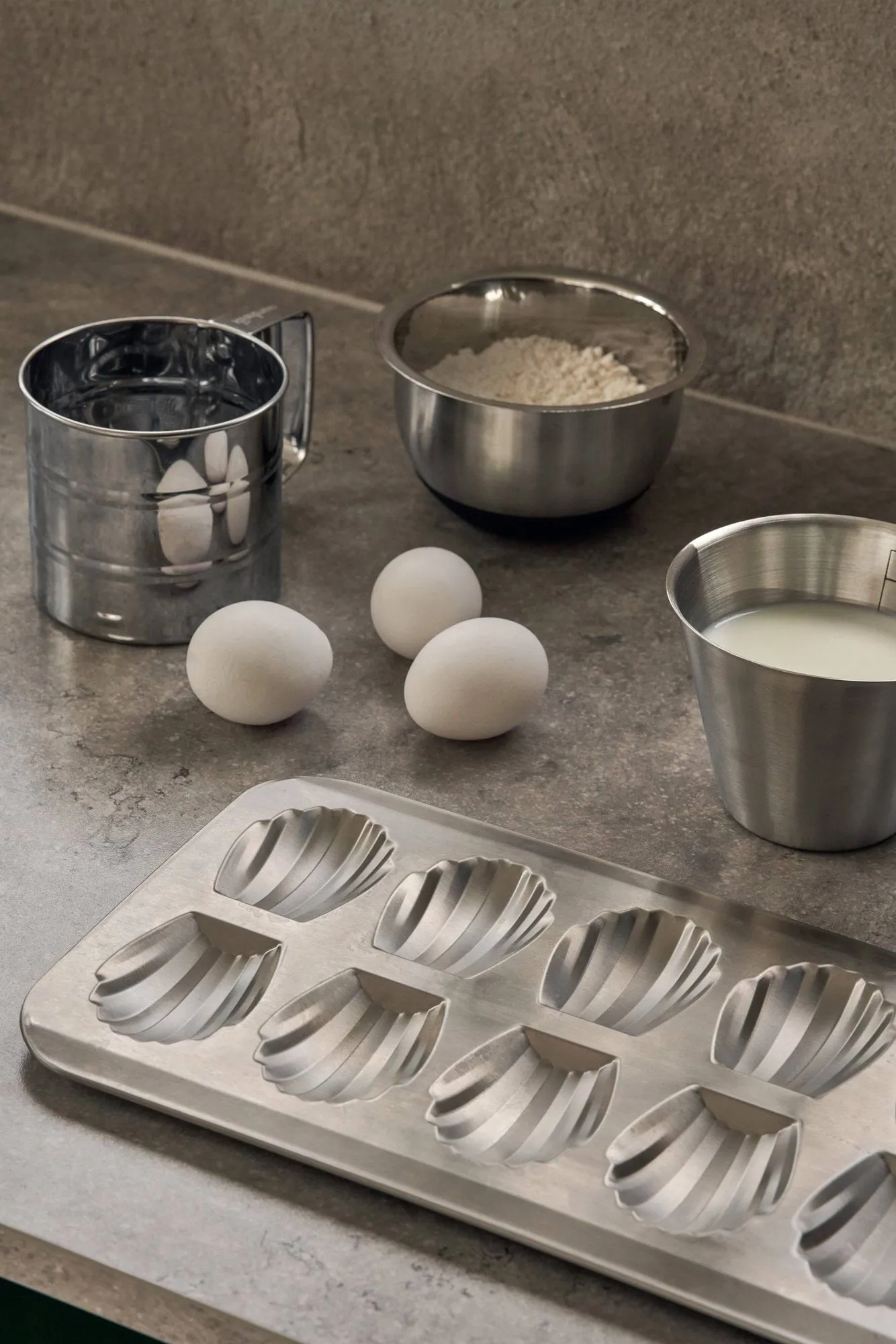 BAKE 마들렌 틀, Stainless steel, 12 pcs Nordwik | 노드윅