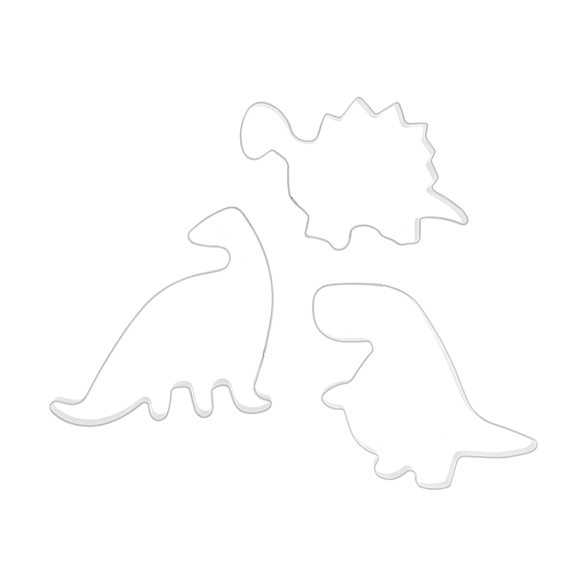 진저브레드 커터 dinosaur 3개 set, Stainless steel Nordwik | 노드윅