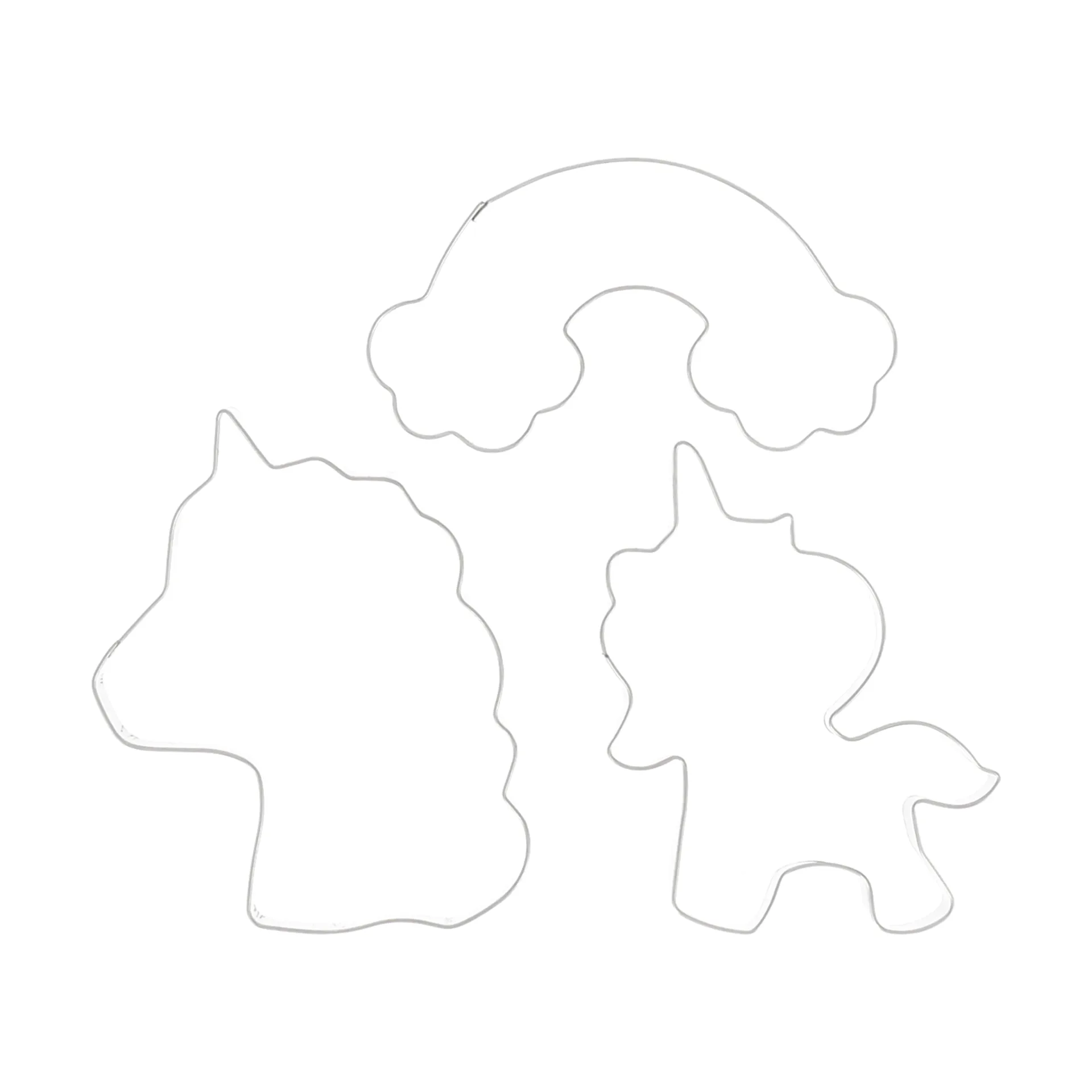 진저브레드 커터 unicorn 3개 set, Stainless steel Nordwik | 노드윅