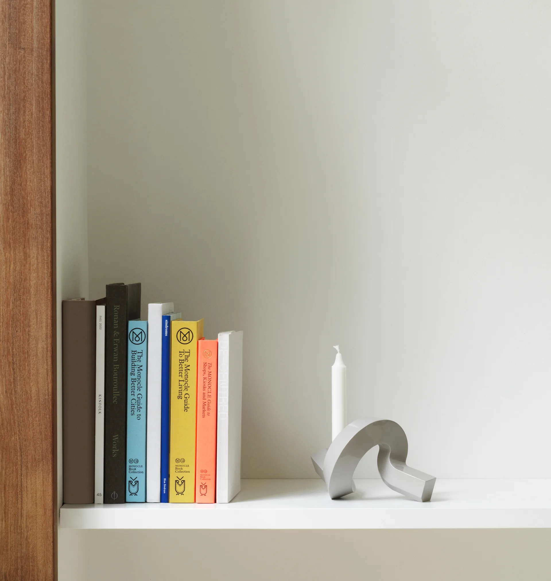 크루키드 캔들 홀더 1, Warm grey Normann Copenhagen | 노만코펜하겐