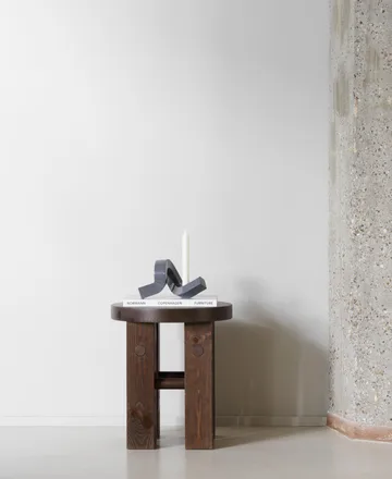 크루키드 캔들 홀더 1 - Warm grey - Normann Copenhagen | 노만코펜하겐