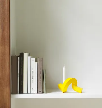 크루키드 캔들 홀더 1 - Yellow - Normann Copenhagen | 노만코펜하겐