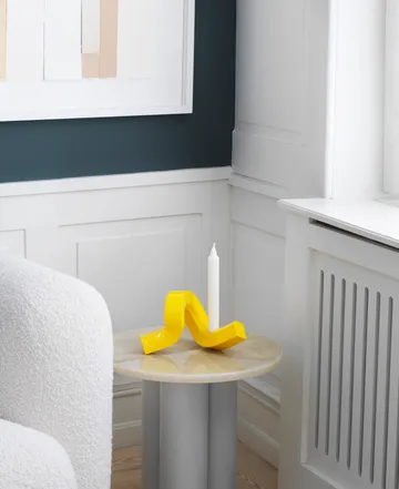 크루키드 캔들 홀더 1 - Yellow - Normann Copenhagen | 노만코펜하겐