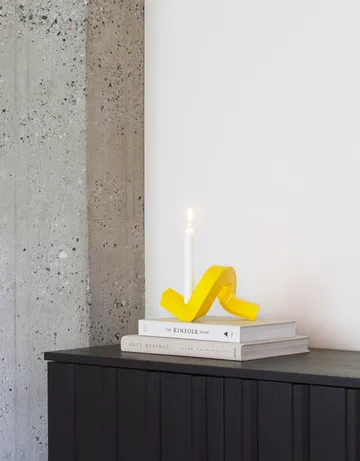 크루키드 캔들 홀더 1 - Yellow - Normann Copenhagen | 노만코펜하겐