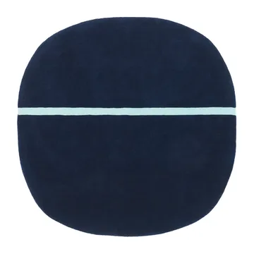 우나 러그 140x140 cm - Blue - Normann Copenhagen | 노만코펜하겐