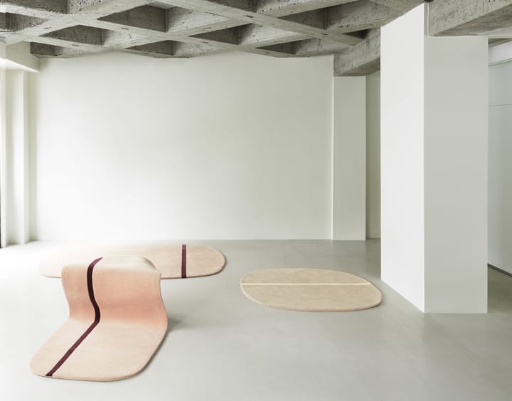 오오나 러그 140x140 cm - Sand - Normann Copenhagen | 노만코펜하겐