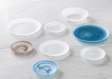 코스믹 스몰 플레이트 Ø16 cm - Blue - Normann Copenhagen | 노만코펜하겐