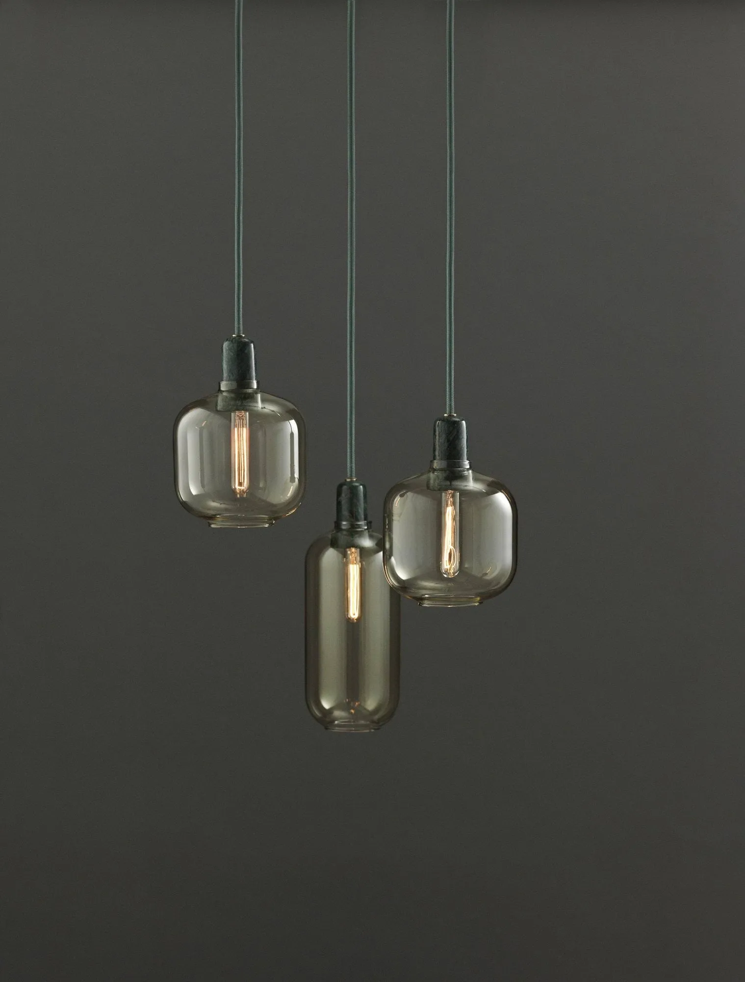 앰프 펜던트 조명 스몰 17 cm, Gold-Green Normann Copenhagen | 노만코펜하겐