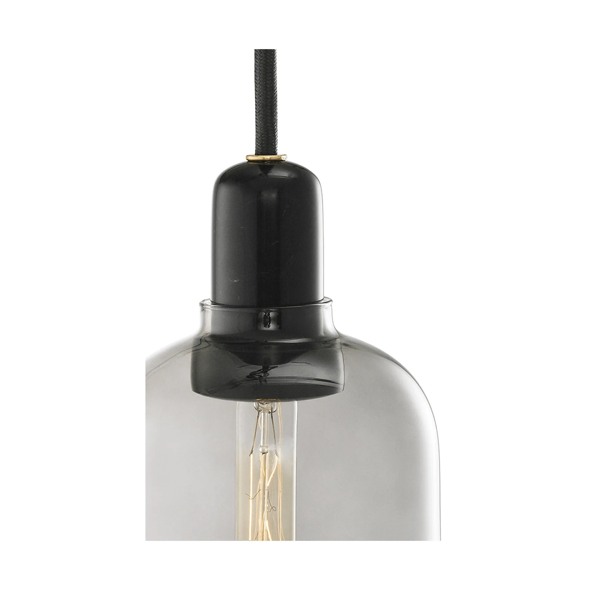 앰프 펜던트 조명 스몰 17 cm, Grey-Black Normann Copenhagen | 노만코펜하겐