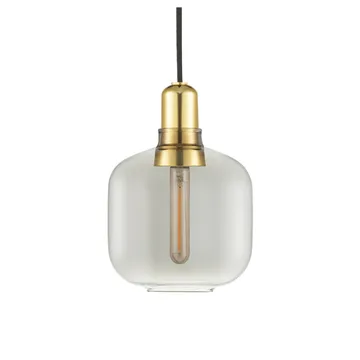 앰프 펜던트 조명 스몰 17 cm - Smoke-Brass - Normann Copenhagen | 노만코펜하겐