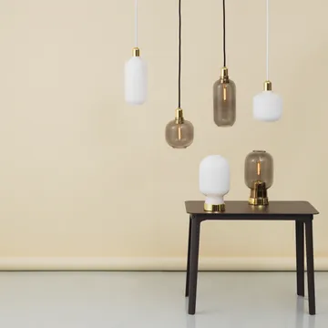 앰프 펜던트 조명 스몰 17 cm - Smoke-Brass - Normann Copenhagen | 노만코펜하겐