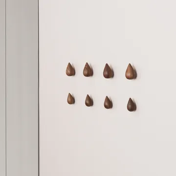드롭잇 행거 2개 세트 월넛 - Large H9.3 cm - Normann Copenhagen | 노만코펜하겐