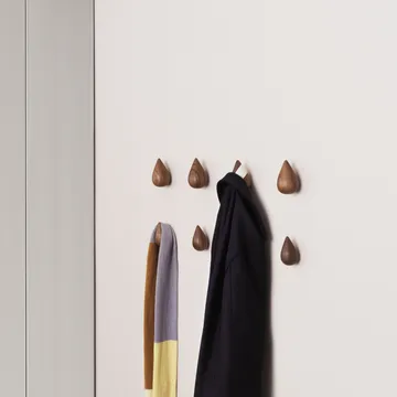 드롭잇 행거 2개 세트 월넛 - Small H7.7 cm - Normann Copenhagen | 노만코펜하겐