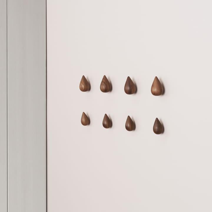 드롭잇 노브 2개 세트 월넛, small Normann Copenhagen | 노만코펜하겐