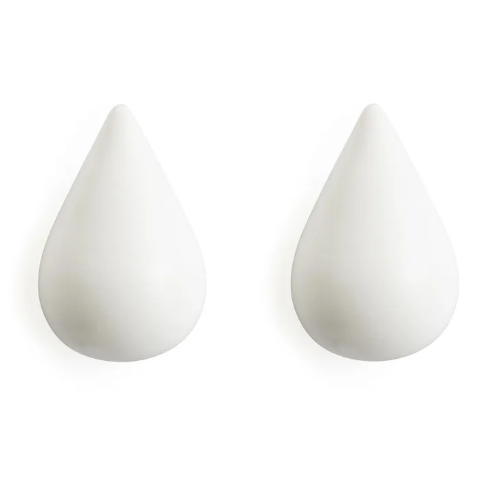 드롭잇 행거 2개 세트 - White Large H9.3 cm - Normann Copenhagen | 노만코펜하겐