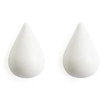 드롭잇 행거 2개 세트 - White Small H7.7 cm - Normann Copenhagen | 노만코펜하겐