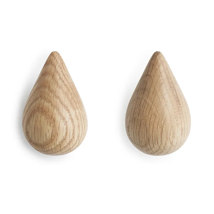 드롭잇 행거 2개 세트 - Wood Large H9.3 cm - Normann Copenhagen | 노만코펜하겐