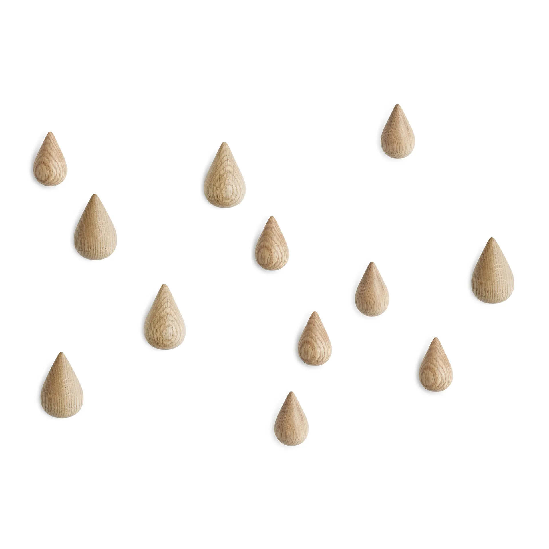 드롭잇 행거 2개 세트, Wood Large H9.3 cm Normann Copenhagen | 노만코펜하겐