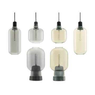 앰프 펜던트 조명 라지 26 cm - Grey-Black - Normann Copenhagen | 노만코펜하겐