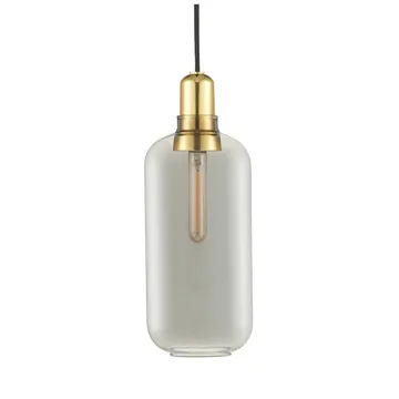 앰프 펜던트 조명 라지 26 cm - Smoke-Brass - Normann Copenhagen | 노만코펜하겐