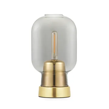 앰프 테이블 조명 26.5 cm - Grey-Brass - Normann Copenhagen | 노만코펜하겐