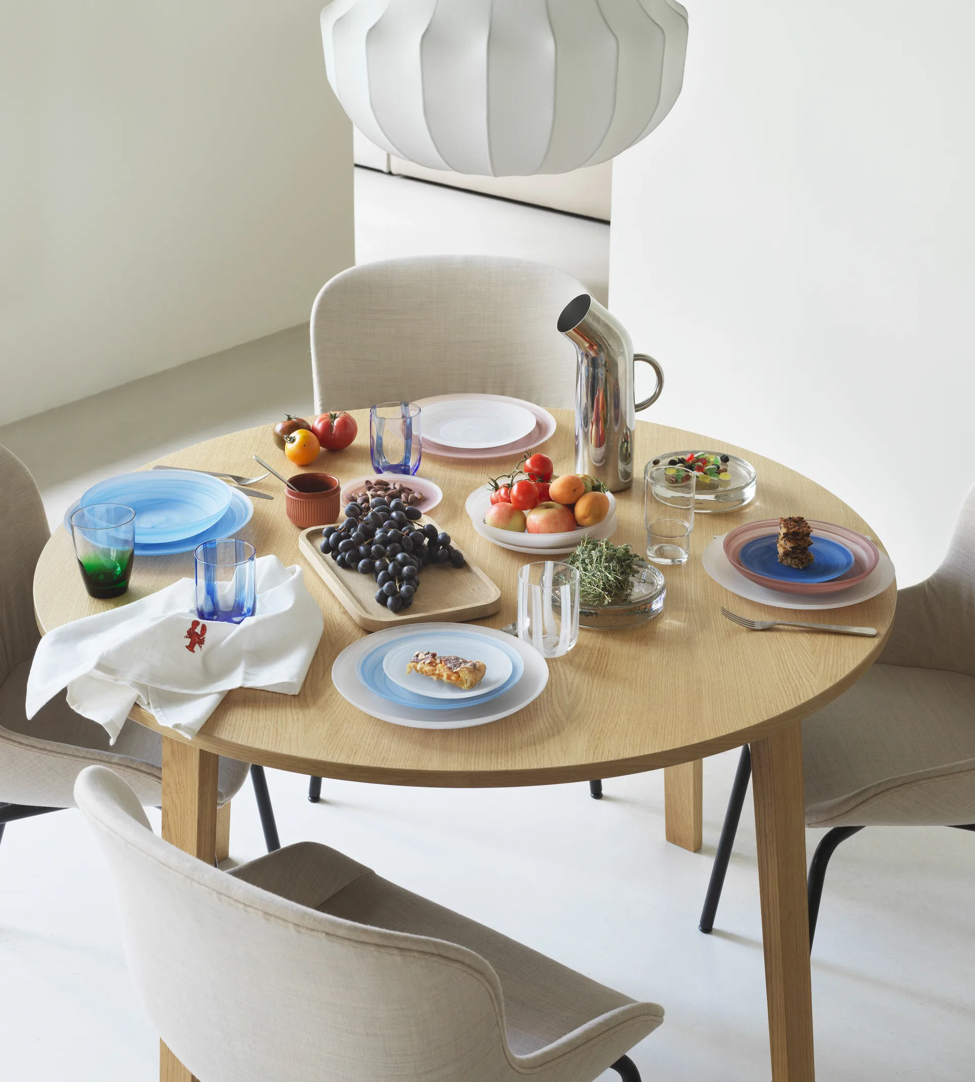 코스믹 플레이트 Ø27 cm, Blue Normann Copenhagen | 노만코펜하겐