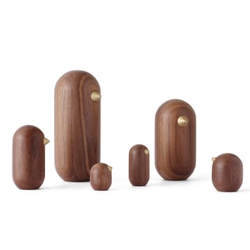 리틀 새 피규어 월넛 - 3 cm - Normann Copenhagen | 노만코펜하겐