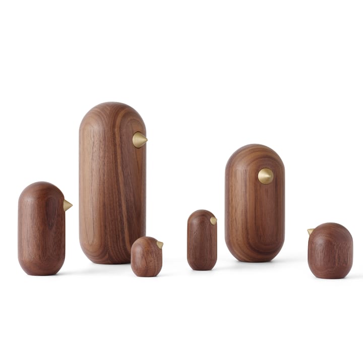 리틀 새 피규�어 월넛, 3 cm Normann Copenhagen | 노만코펜하겐