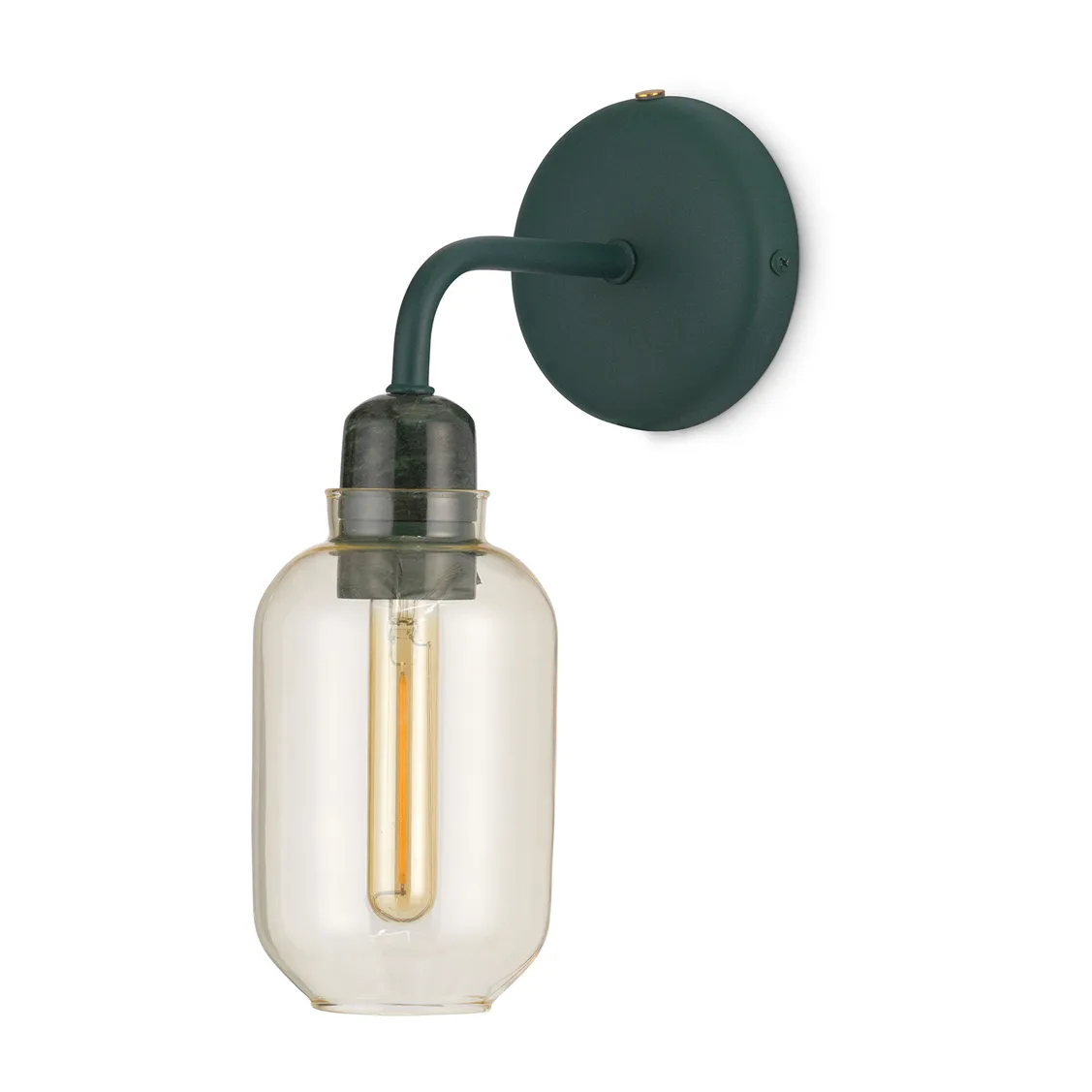 앰프 벽 조명 30 cm, Gold-Green Normann Copenhagen | 노만코펜하겐