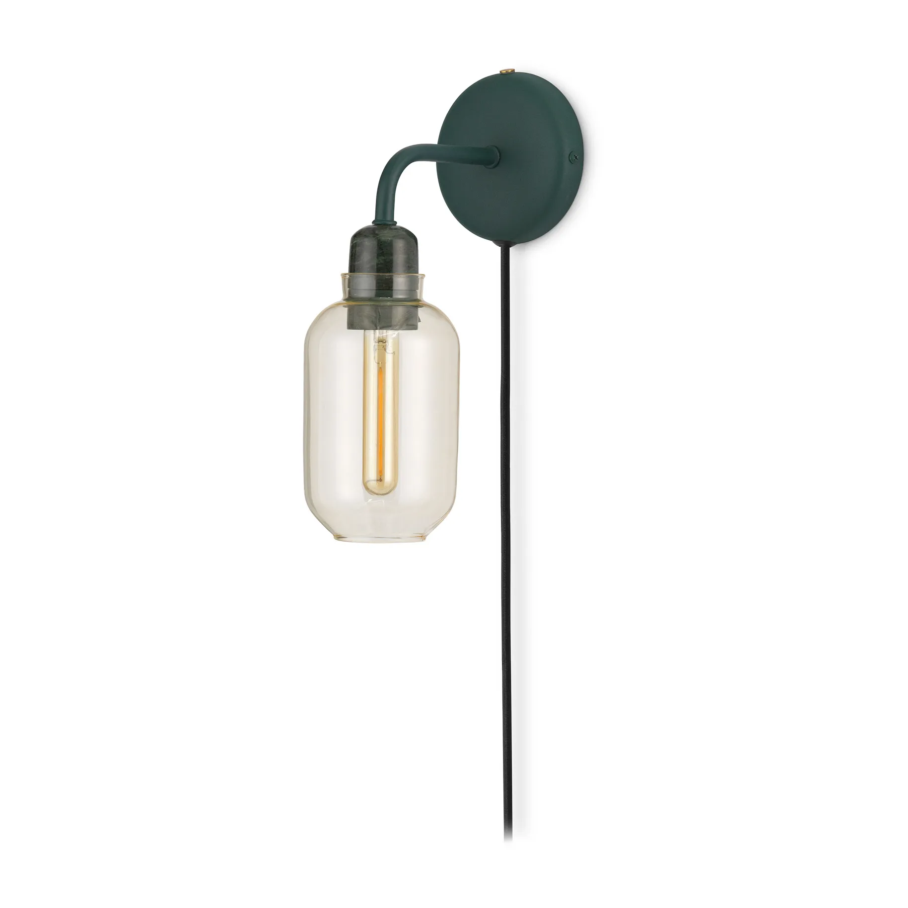 앰프 벽 조명 30 cm, Gold-Green Normann Copenhagen | 노만코펜하겐
