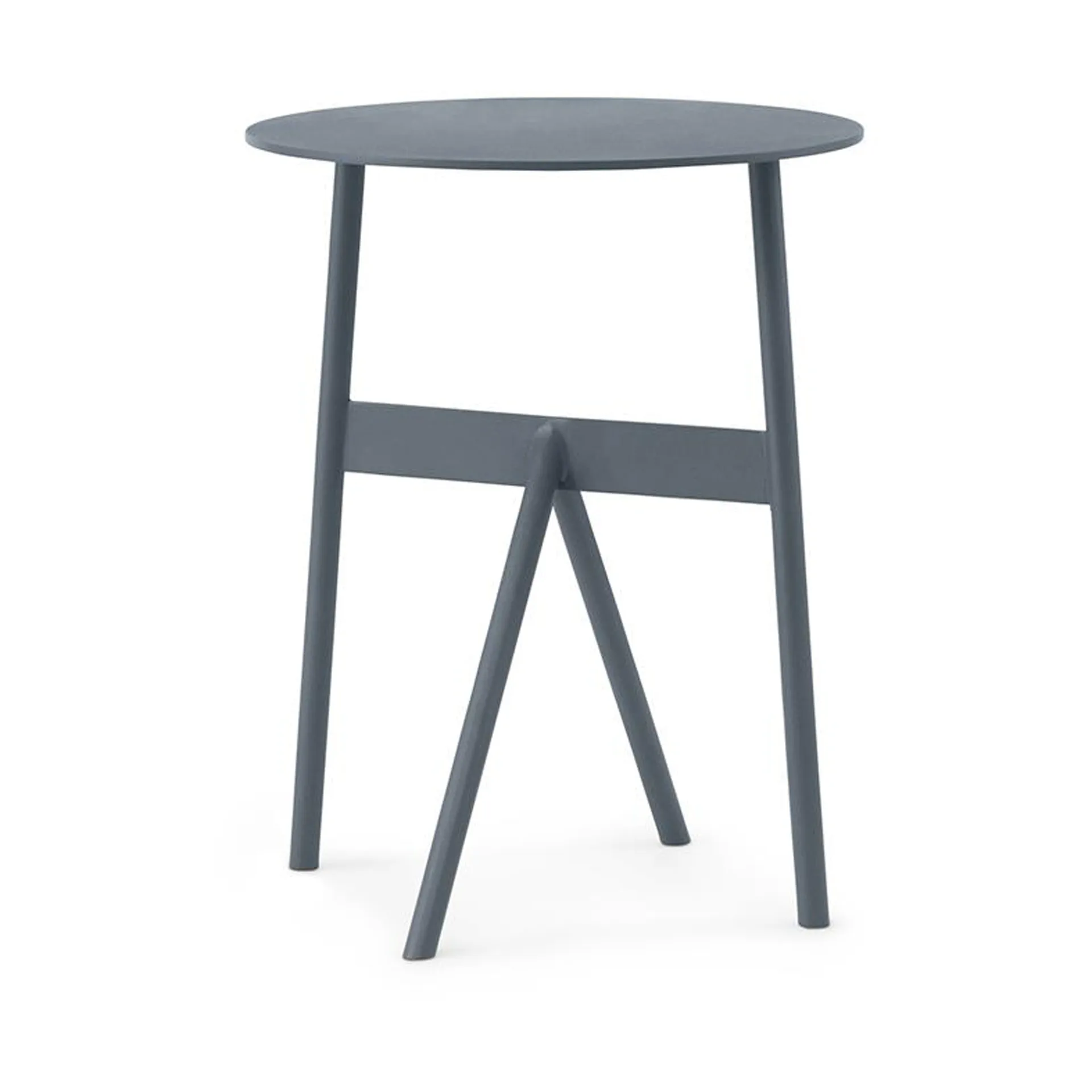 스톡 테이블 사이드 테이블 Ø37 cm H:46 cm, Steel Blue Normann Copenhagen | 노만코펜하겐