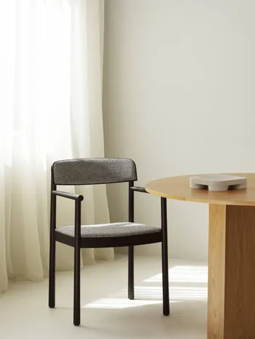 팀브 암체어 42 cm - Black Ash-Hallingdal 166 - Normann Copenhagen | 노만코펜하겐
