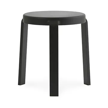 탭 스툴 43 cm - Black, Black Oak Legs - Normann Copenhagen | 노만코펜하겐