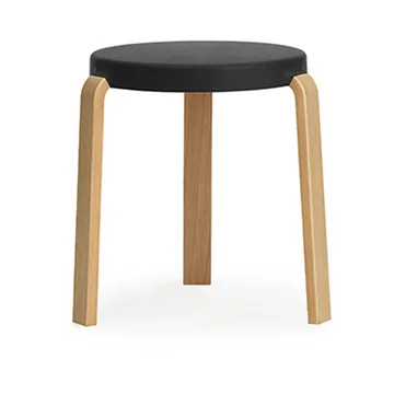 탭 스툴 43 cm - Black-Oak - Normann Copenhagen | 노만코펜하겐