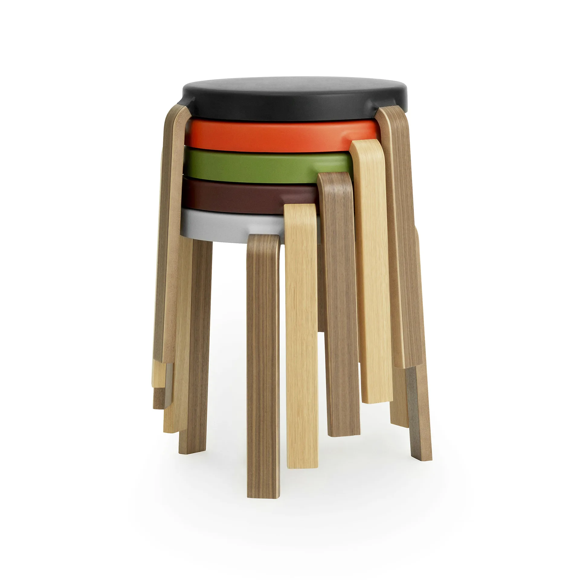 탭 스툴 43 cm, Black-Oak Normann Copenhagen | 노만코펜하겐