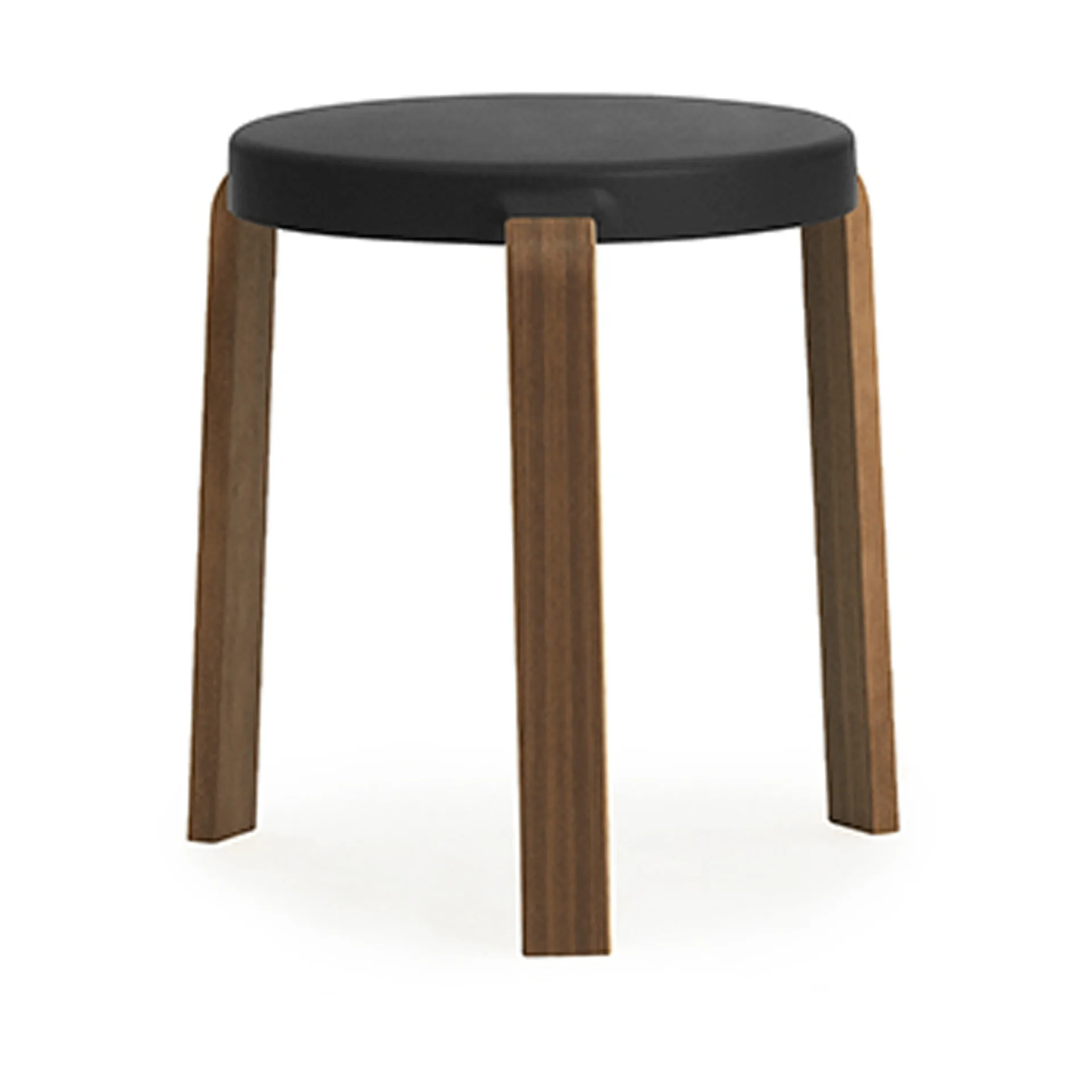 탭 스툴 43 cm, Black, Walnut Legs Normann Copenhagen | 노만코펜하겐