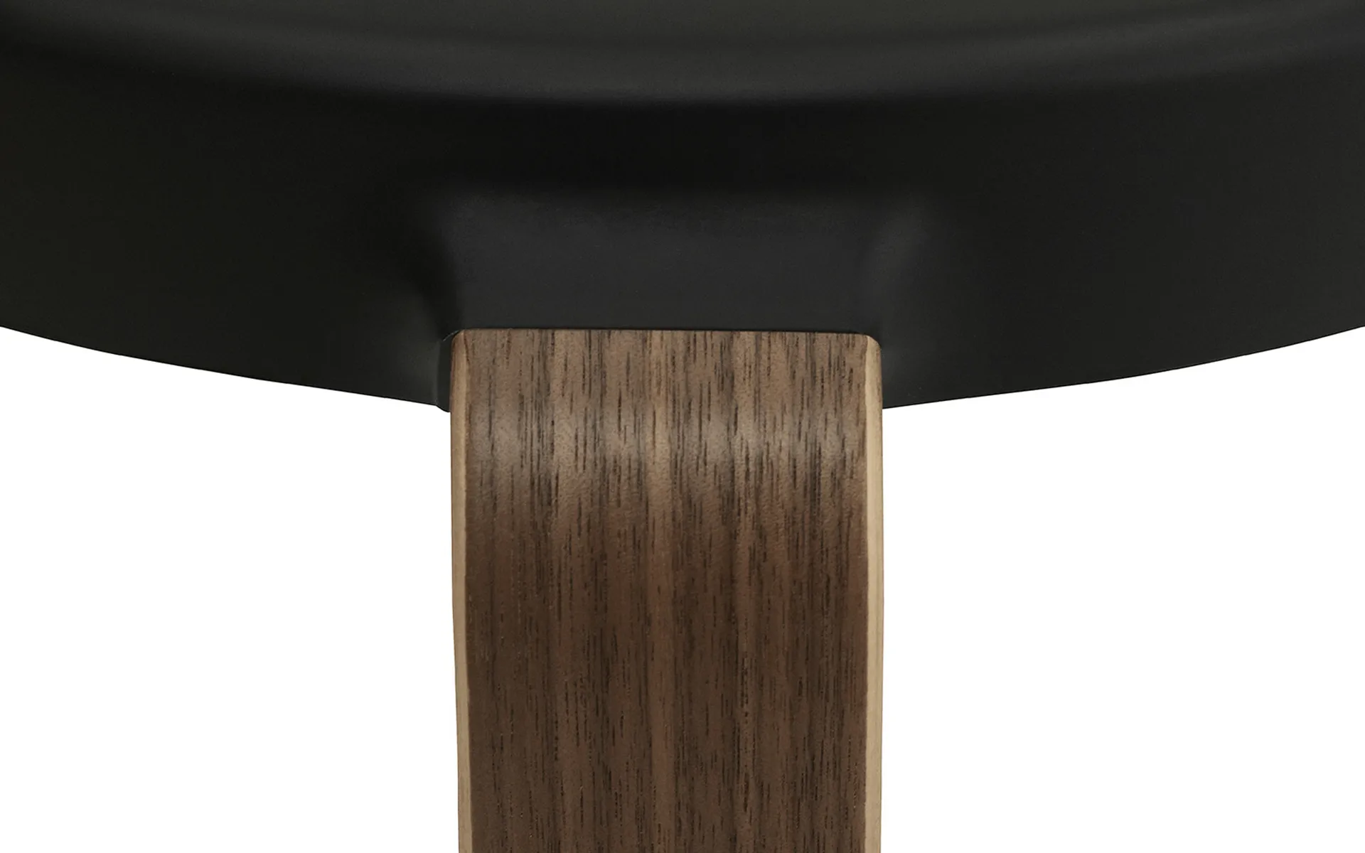 탭 스툴 43 cm, Black, Walnut Legs Normann Copenhagen | 노만코펜하겐
