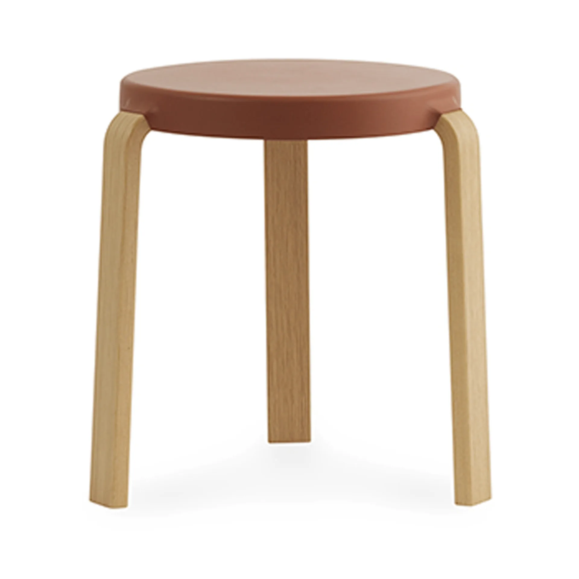 탭 스툴 43 cm, Caramel, Oak Legs Normann Copenhagen | 노만코펜하겐