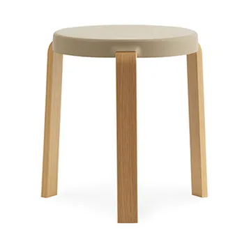 탭 스툴 43 cm - Sand, Oak Legs - Normann Copenhagen | 노만코펜하겐