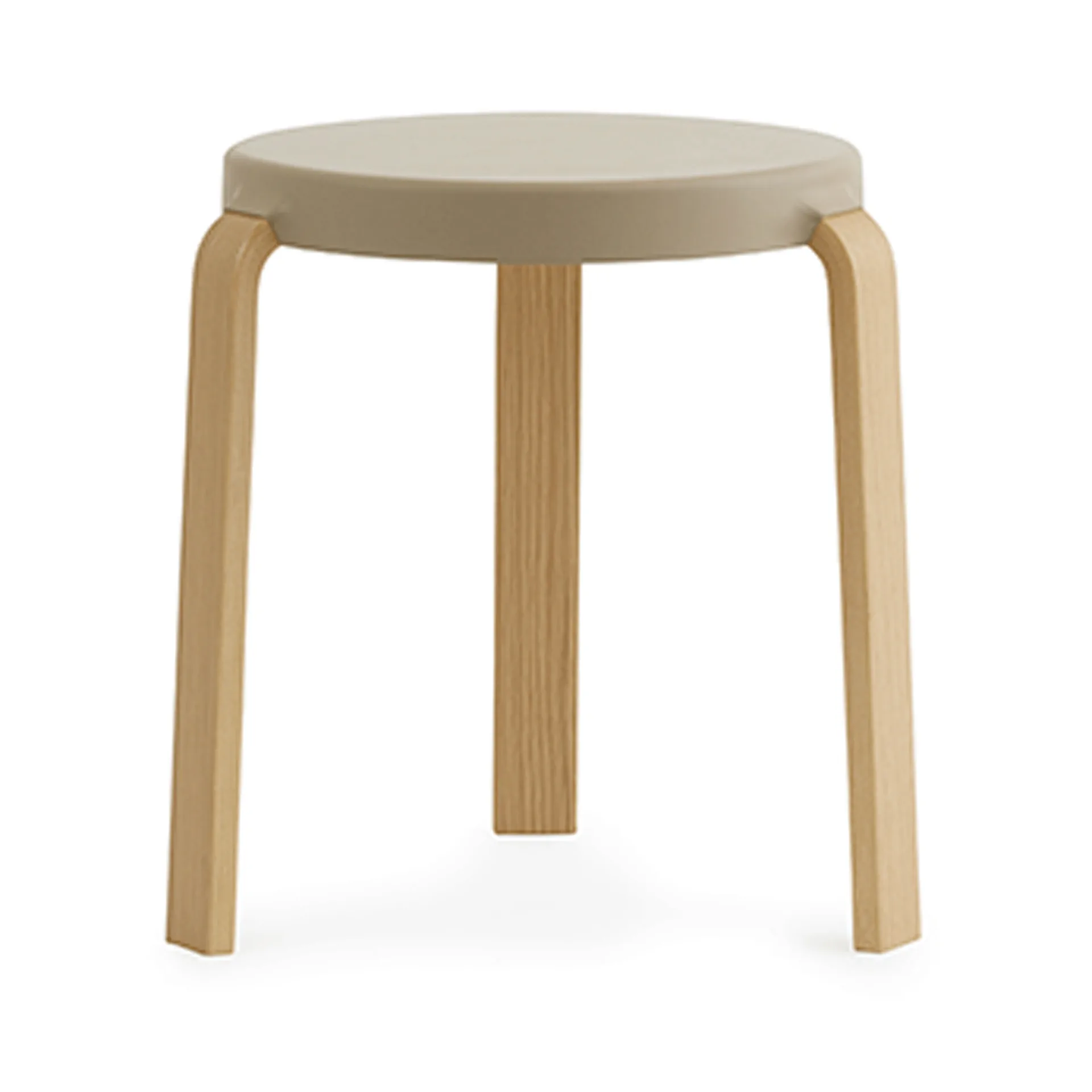 탭 스툴 43 cm, Sand, Oak Legs Normann Copenhagen | 노만코펜하겐