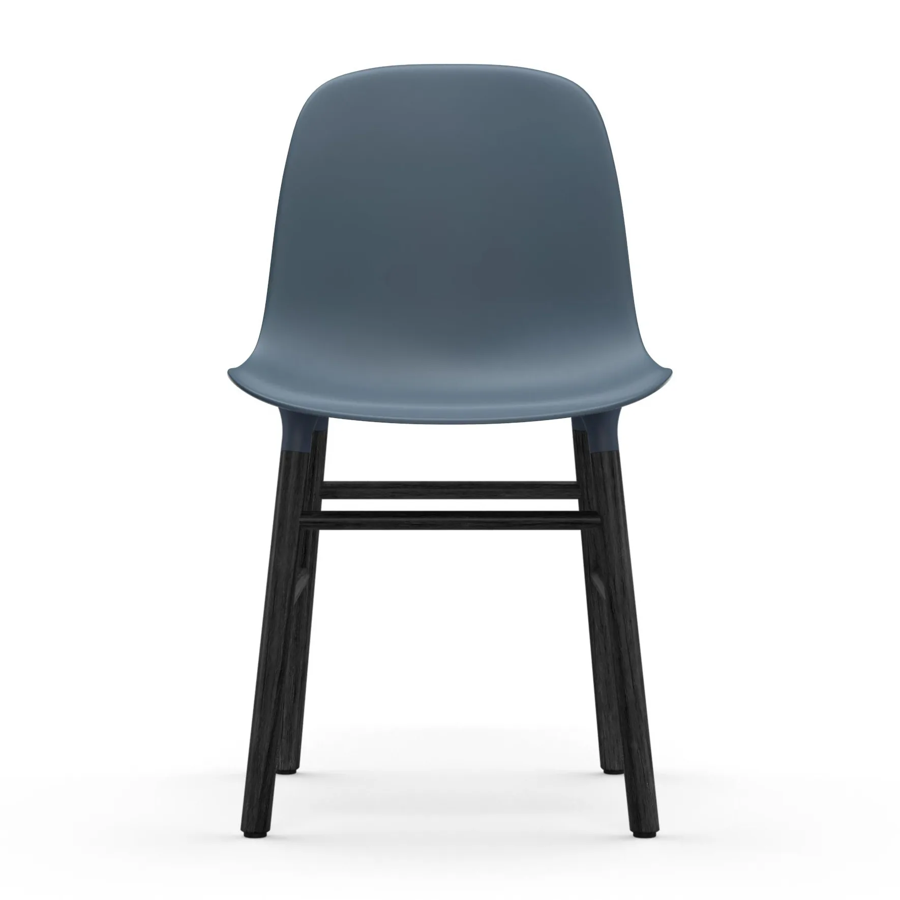 폼 체어 44 cm 블랙 레그, Blue Normann Copenhagen | 노만코펜하겐