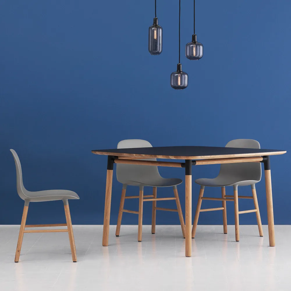 폼 체어 44 cm, Green, Oak Legs Normann Copenhagen | 노만코펜하겐