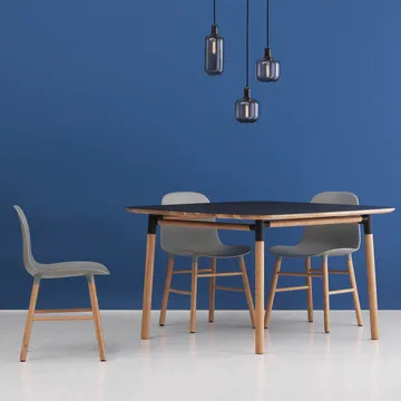 폼 체어 44 cm - Green, Oak Legs - Normann Copenhagen | 노만코펜하겐