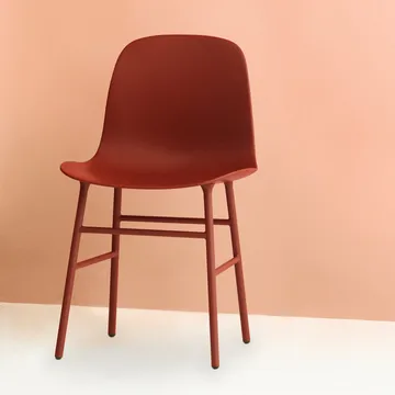 폼 체어 44 cm - Red, Oak Legs - Normann Copenhagen | 노만코펜하겐