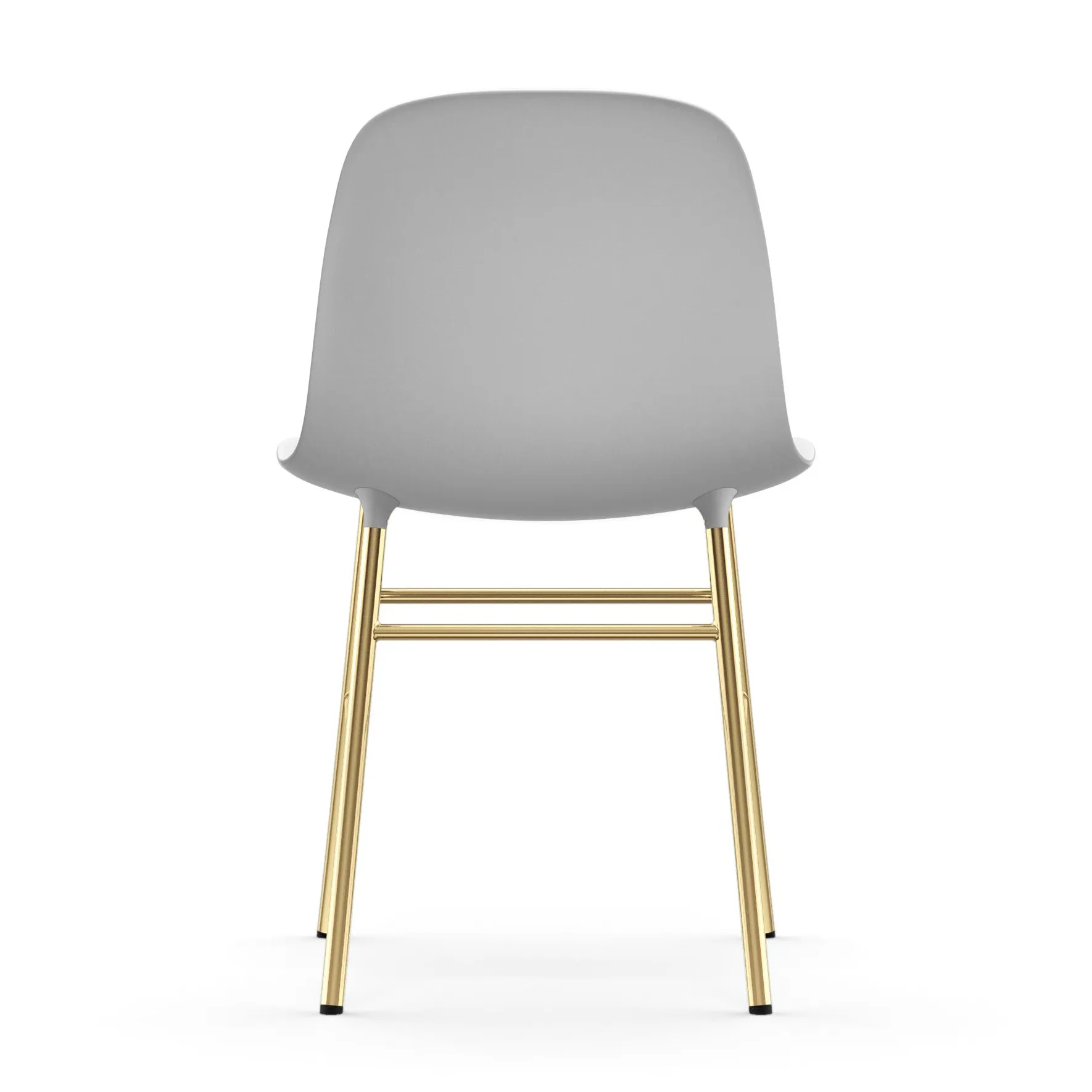 폼 체어 44 cm 브라스 레그, White Normann Copenhagen | 노만코펜하겐