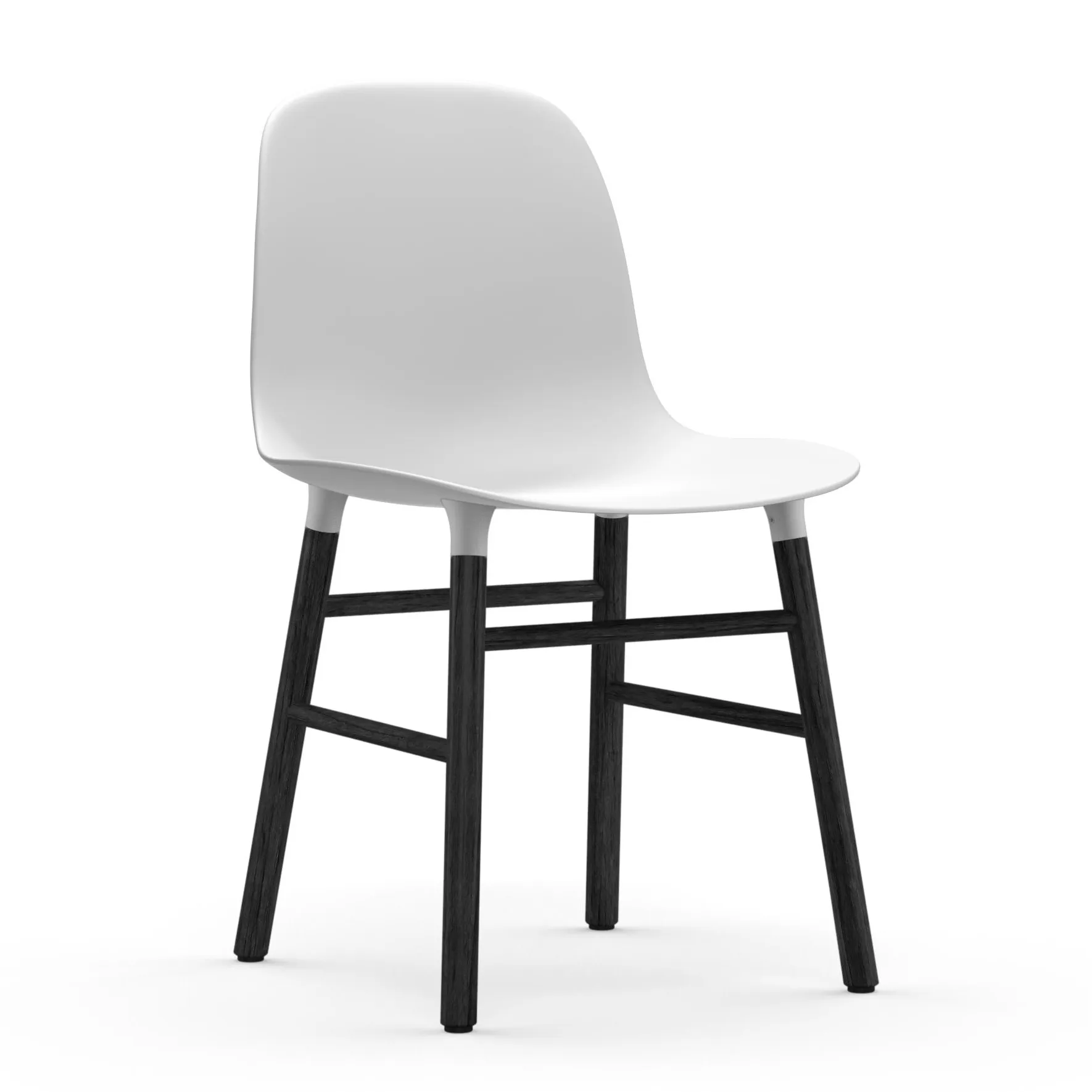 폼 체어 44 cm 블랙 레그, White Normann Copenhagen | 노만코펜하겐