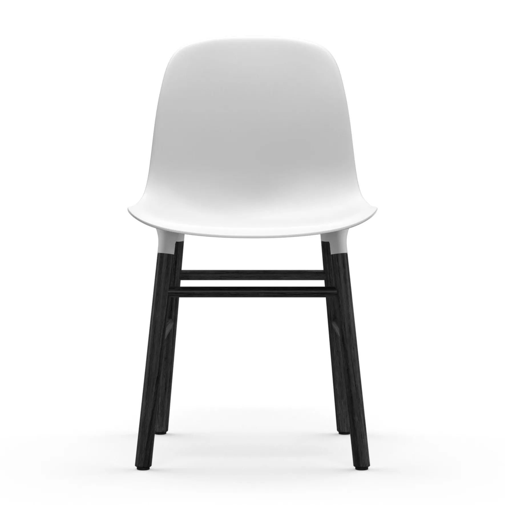 폼 체어 44 cm 블랙 레그, White Normann Copenhagen | 노만코펜하겐